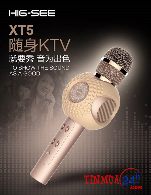micro karaoke bluetooth xt5, micro karaoke bluetooth, micro 3 trong 1